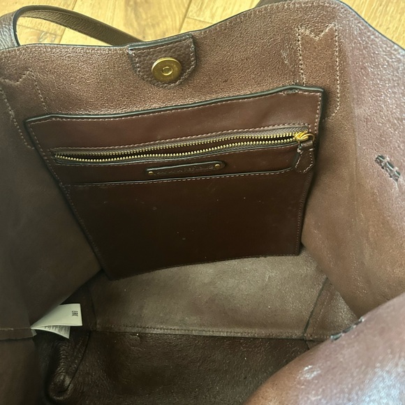 Banana Republic Dark Brown Tote Bag - Picture 4 of 8